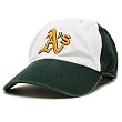 Men's Oakland Athletics Fitted Green/White Cap