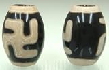 萬字天珠（小）（黒）（1個）