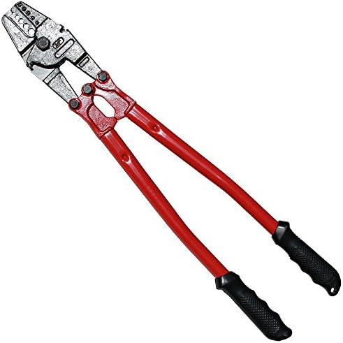 24" Hand Swager with Cable Cutter, Swages up to 3/16"