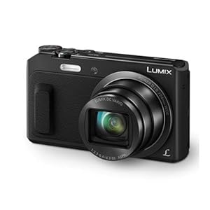 Panasonic DMC-ZS45 LUMIX 20X Zoom Camera with Wink-Activated Selfie Feature (Black)