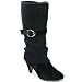 Sexy Stulpen High Heel Damenstiefel Wildleder Op. RY601 black Gr. 37 Sexy Stulpen High Heel Damenstiefel Wildleder Op. RY601 black Gr. 37