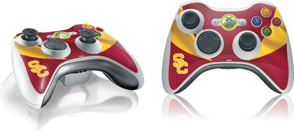 Skinit University of Southern California USC Jersey Vinyl Skin for 1 Microsoft Xbox 360 Wireless Controller
