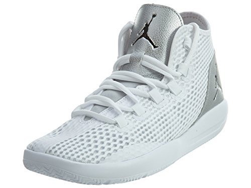 Nike Jordan Men's Jordan Reveal White/Black/Metallic Silver/Infrared 23 Basketball Shoe 8 Men US
