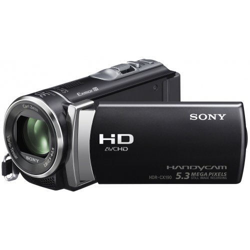 Comparer SONY HANDYCAM HDRCX190 NOIR 5MPIXELS  