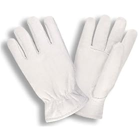 G & F 3031L Premium Goatskin Leather Winter Gloves, Rayon Lining, Large, 1-Pair