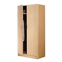 2-Door Wardrobe - Natural Maple