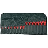 Wiha 20091 1000 Volt Roll Up Insulated Metric Wrench Sets ,15-Piece by Wiha