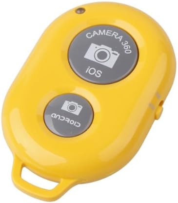 Crater Bluetooth Wireless Remote Control Camera Shutter (Yellow)