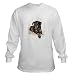 Doberman-Natural Ears Long Sleeve T-Shirt