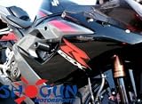 07-08 Suzuki GSX-R1000 Shogun Frame Sliders Black