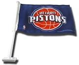 Detroit Pistons Car Flag