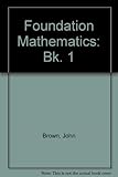 O & B foundation maths