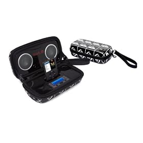 SONIC IMPACT i-P23 Quiksilver iPod�Ή��|�[�^�u���X�s�[�J�[ SNC-I-P23QUIKSILVER
