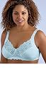 1-Pack Bali Cotton Double Support Wire-Free 3036 40DD in White