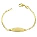 14 Kt Gold Filled 6 Inch Curb Id Bracelet