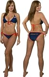 Denver Broncos Women's String Bikini - X-Large