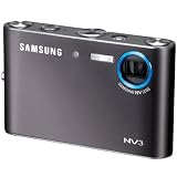 Samsung NV3 Digital Camera With MP3 & PMP - Black (7MP, 3 x Optical Zoom) 2.5" LCD
