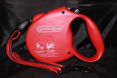 16' LARGE RETRACTABLE CONTROL EASE LEASH BY FLEXI RED