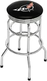 Corvette C5 Emblem Double Ring and Chrome Seat Ring with Swivel Barstool