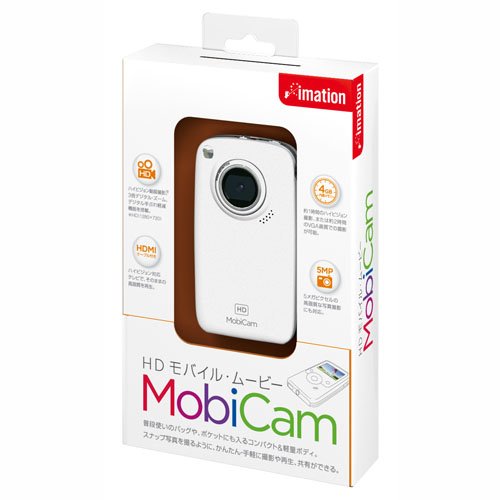 イメーション モバイルムービーカメラMobiCam（モビカム） HDCAM4GWHA
