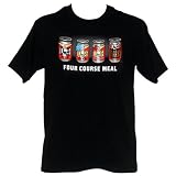 Simpsons Duff Beer Four Course Meal Mens T-Shirt