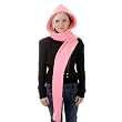 RMC Martin Ksohoh Red Monkey Company light pink hood/scarf