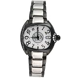 LoLo & Co Designer Watch - Toxic Charm - 49 Diamonds with Swiss Movement and Black Ion Plated Stainless Steel
