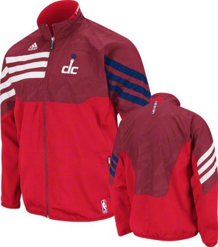 Washington Wizards Red 2011-2012 Eastern Conference On-Court Warm-Up Jacket