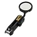 Rosallini Blk Pocket Finger Toe Nail Clipper Cutter w Magnifier