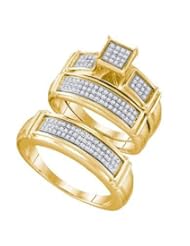 0.43CTW DIAMOND FASHION TRIO SET