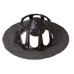 RoboMop SoftBase / inkl. Motorball / 5 Ersatzpads / wiederaufladbare Batterie (eingebaut) und Ladeger�t / Schwarz