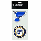 NHL St. Louis Blues 4-by-8 Die Cut Decal