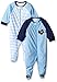 Gerber Baby Boys' 2-Pack Sleep 'N Play-Closeout, Transportation, 6-9 Months
