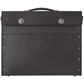 Click here to buy Prat UC-18 Hard Sided, Water Resistant Carry Case for Art Work, 18 x 14 x 2.5, Black by Prat Paris.
