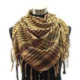Houndstooth Square Shawl Kaffiyeh, Choose from 9 colors, (2 New Colors Added)