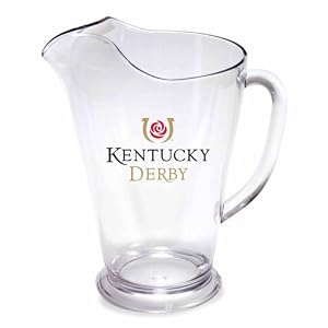 Kentucky Derby Ice-lip Plastic Pitcher
