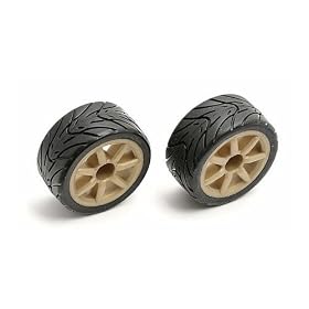 Mount Wheels and Tires, Gold: 18R from Associated Electric Car Kits