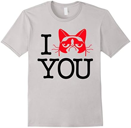 Men's I Grumpy You T-Shirt For Cat Lover 2XL Silver