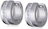S.Oliver Damen-Creole 925 Sterlingsilber Zirkonia 313858