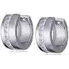 S.Oliver Damen-Creole 925 Sterlingsilber Zirkonia 313858