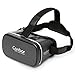 VR Headset, 3D VR Glasses Virtual Reality Headset Goggles Canbor VR Box for 3D Video Movies Games for Apple iPhone 6 6S Plus 5S SE 5, Samsung Galaxy S7 S6 Edge S5 Note 5 4, More Smartphones - Black