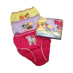 New Official Girls Briefs NIGHT GARDEN 6pk