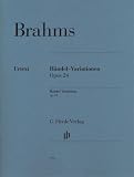 Produkt-Bild: H&auml;ndel-Variationen op. 24; Klavier 2 ms