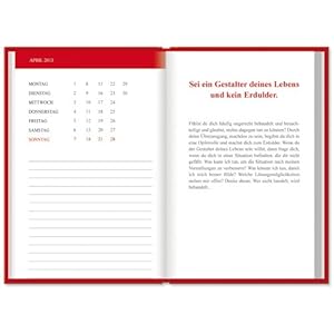 PAL Lebensfreude Taschenkalender 2013: Mit 24 positiven Denkanstößen