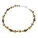 Earth Tone Potli Beaded Collar Necklace