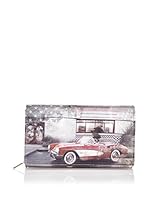 Y NOT ? Cartera (Gris / Beige)