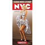 streetsmart nyc map by vandam classic movie  tv map of the city of new york covering locations in all 5 boros