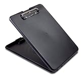 The Price Pros提供 Stationery&Grocery Online Shop Ranking 29. Saunders SlimMate Plastic Storage Clipboard, 00558, Letter Size (8.5 inch x 12 inch), Black