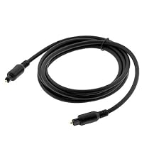 Fiber Optical Toslink Digital Audio Optic Interface 6 Foot Cable