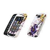 Premium Purple and Yellow Flowers Design Snap-On Cover Hard Case Cell Phone ....